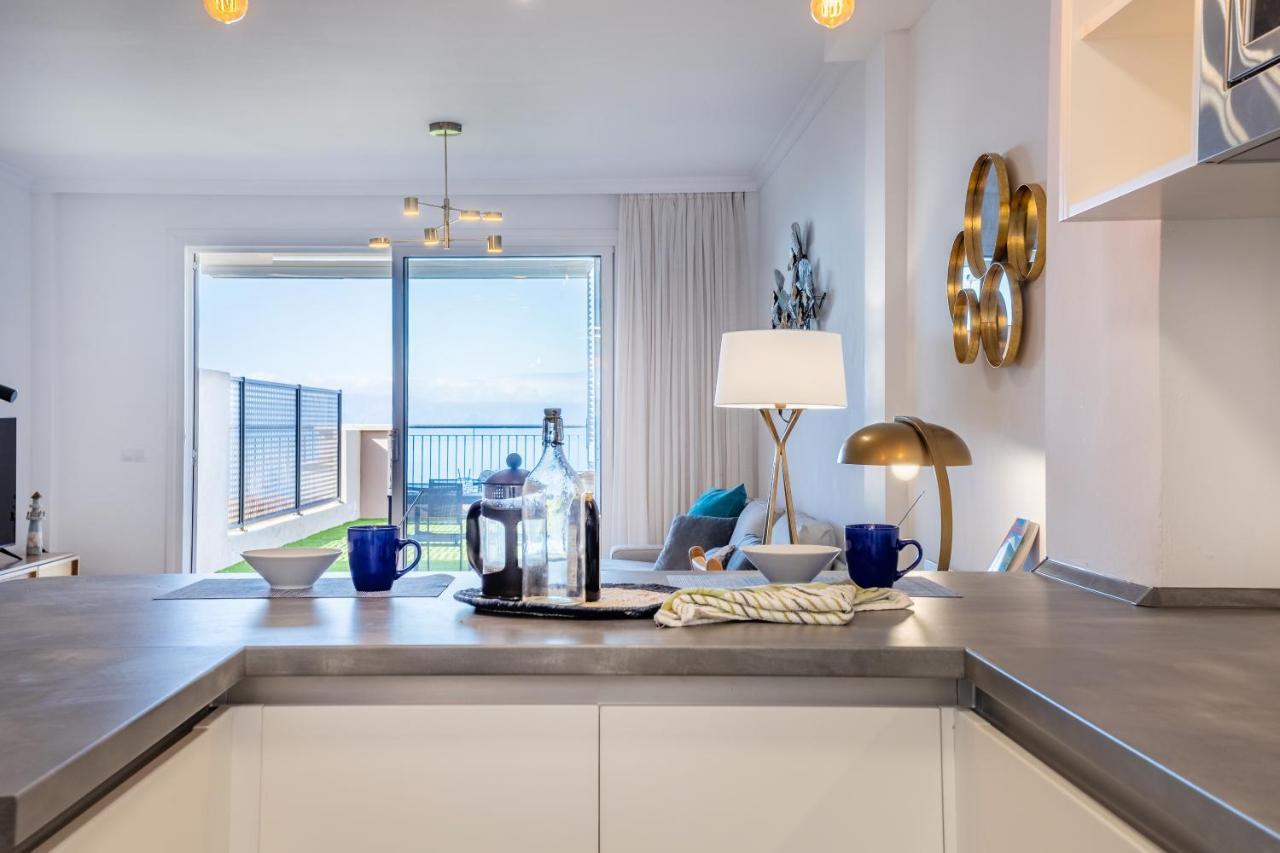 Home2Book Sea View & Design Duplex Los Gigantes プエルト・デ・サンティアゴ エクステリア 写真